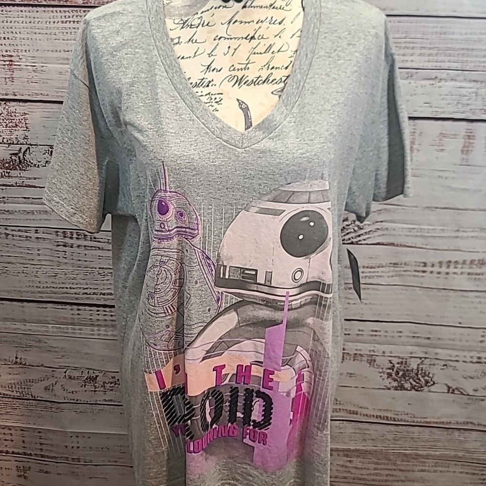 Disney Store R2D2 gray t-shirt - Picture 5 of 7